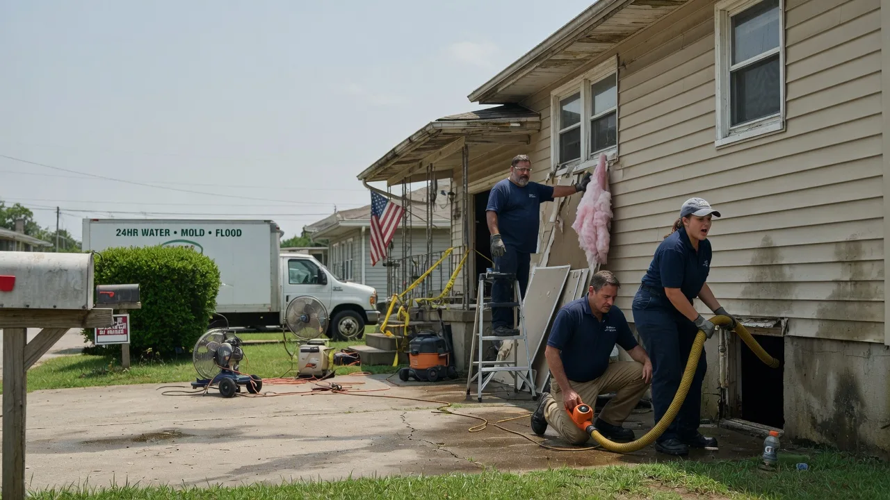 Water Damage Repair in Shirland, IL near me